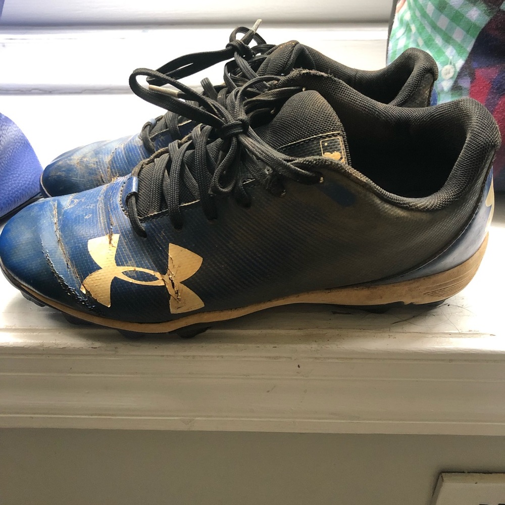 Under Armour youth baseball or softball cleats